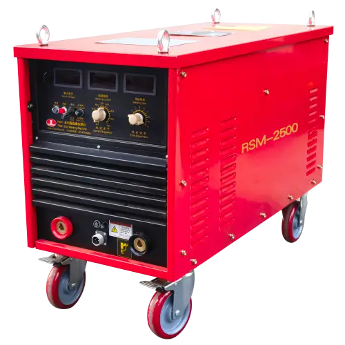 ZOC RSM-2500 Submerged Arc Stud Welding Machine with dual capability: Φ30mm (Submerged Arc) and Φ25mm (Porcelain Ring) for heavy fabrication.