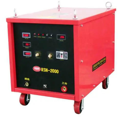 ZOC RSN-2000 Thyristor Drawn Arc Stud Welder for high-stability welding of structural studs from Φ4mm to Φ24mm diameter.