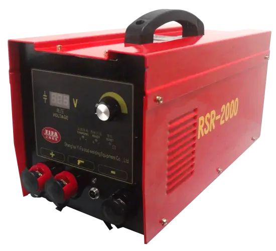 ZOC RSR-2000 Capacitor Discharge Stud Welding Machine for portable and efficient fastening of small diameter studs from Φ3mm to Φ8mm.