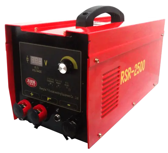 ZOC RSR-2500 Capacitor Discharge Stud Welding Machine for high-speed, clean fastening, ideal for studs from M3 to M10 diameter.