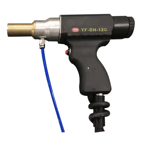 YF-DH-12Q stud welding gun designed for industrial stud attachment with 3–12 mm stud diameters.