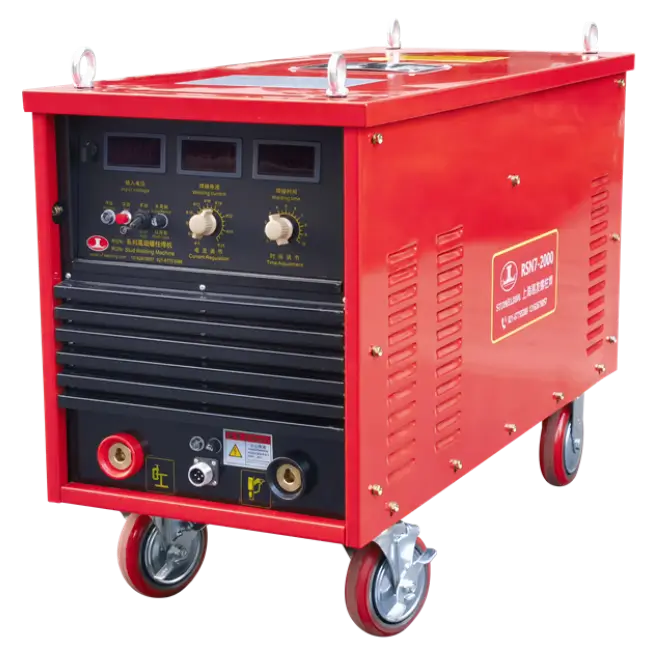 ZOC RSN7-2000 Single Gun Inverter Stud Welder for high-precision Drawn Arc welding of structural studs from Φ3mm to Φ24mm diameter.